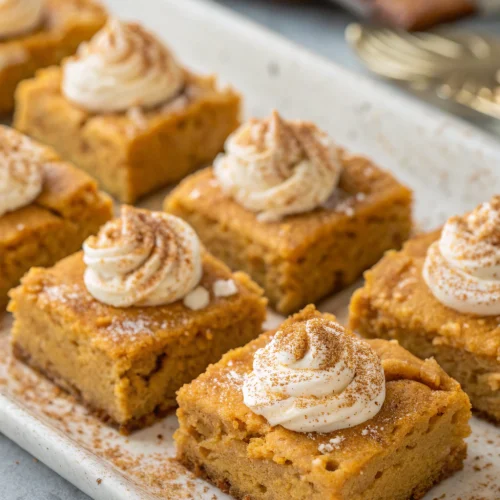 Pumpkin cookie bars 1