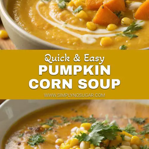 Pumpkin corn soup pinterest
