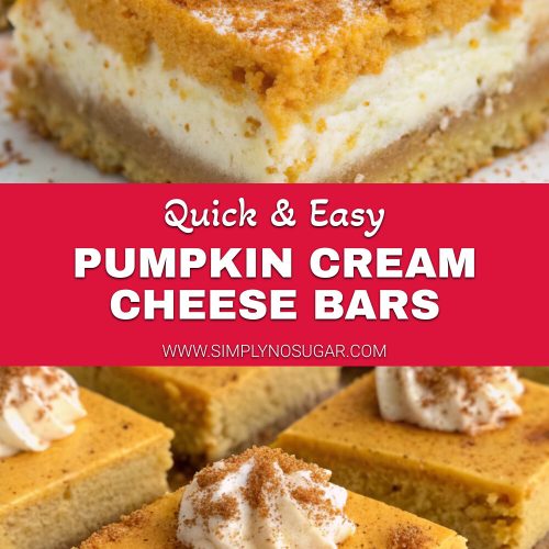 Pumpkin cream cheese bars pinterest