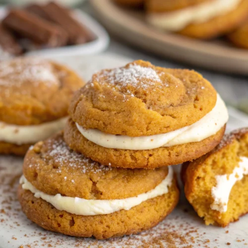 Pumpkin cream cheese cookies 1