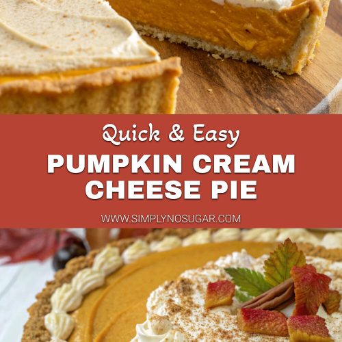 Pumpkin cream cheese pie pinterest