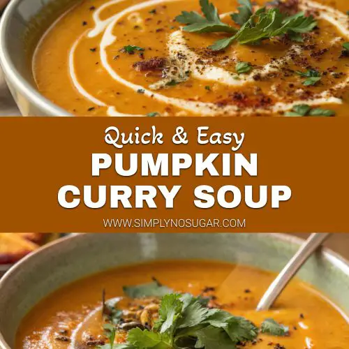 Pumpkin curry soup pinterest