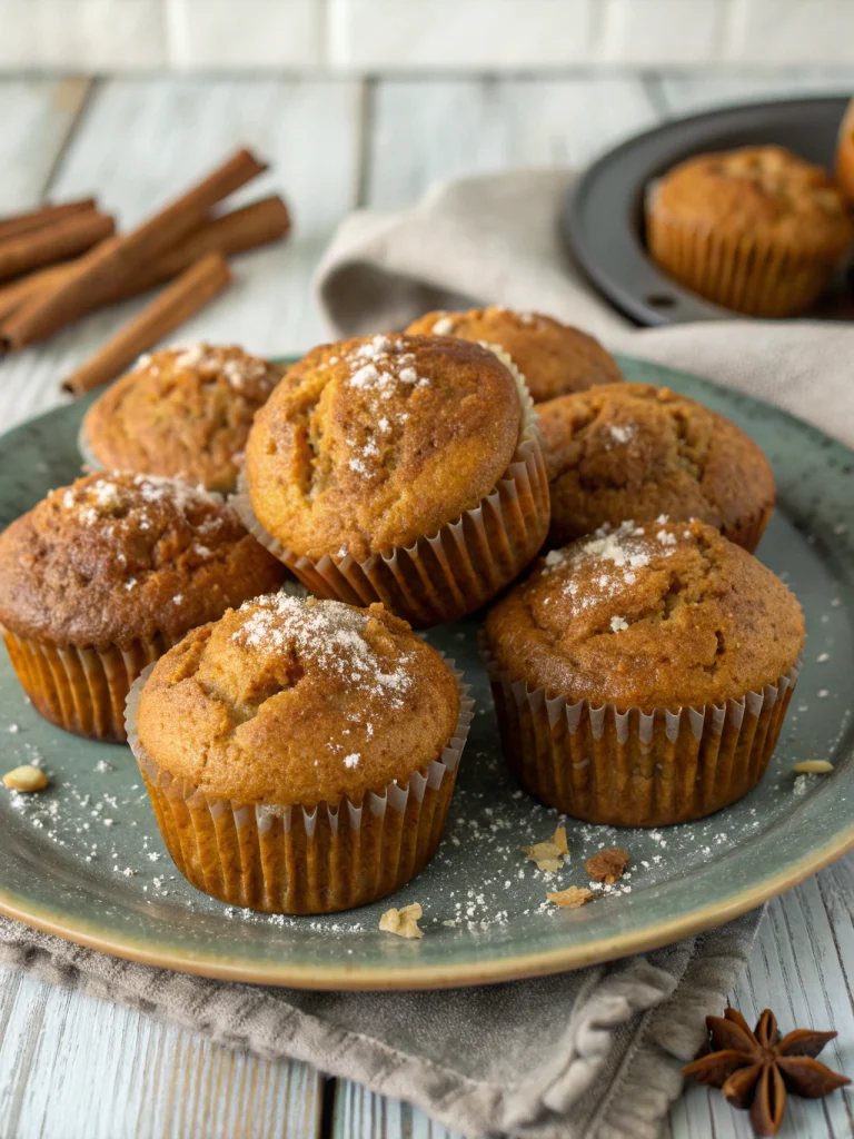 Pumpkin ginger muffins