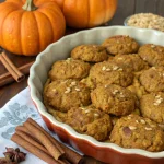Pumpkin oatmeal cookies