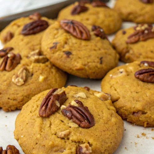 Pumpkin pecan cookies 1