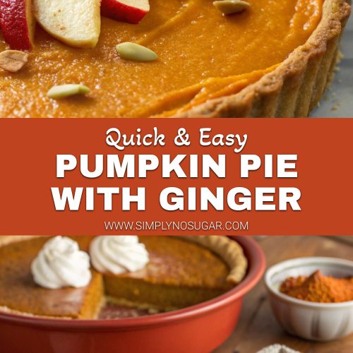 Pumpkin pie with ginger pinterest