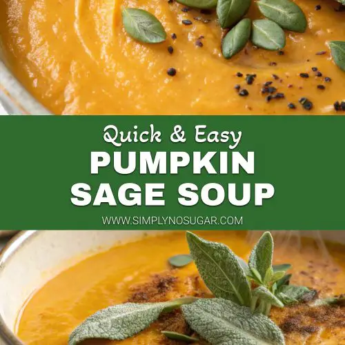 Pumpkin sage soup pinterest