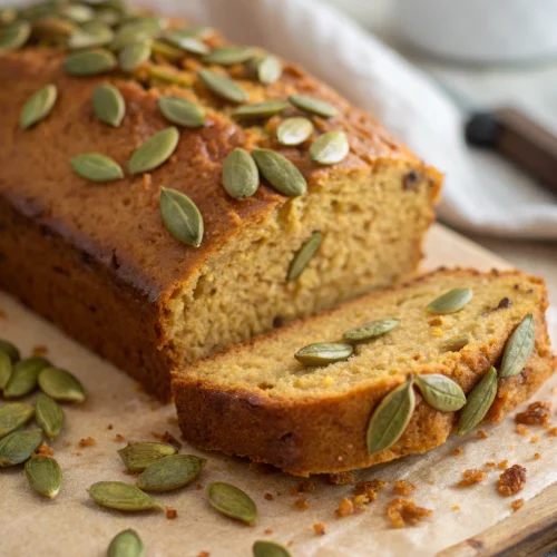 Pumpkin seed bread 1