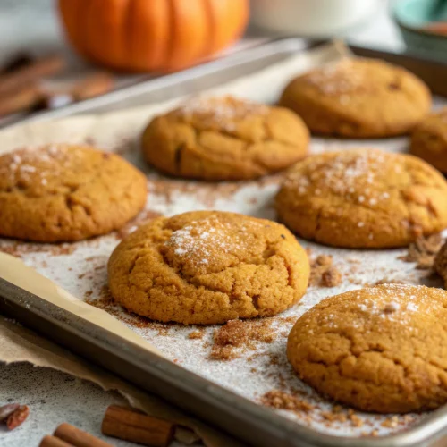 Pumpkin spice cookies 1