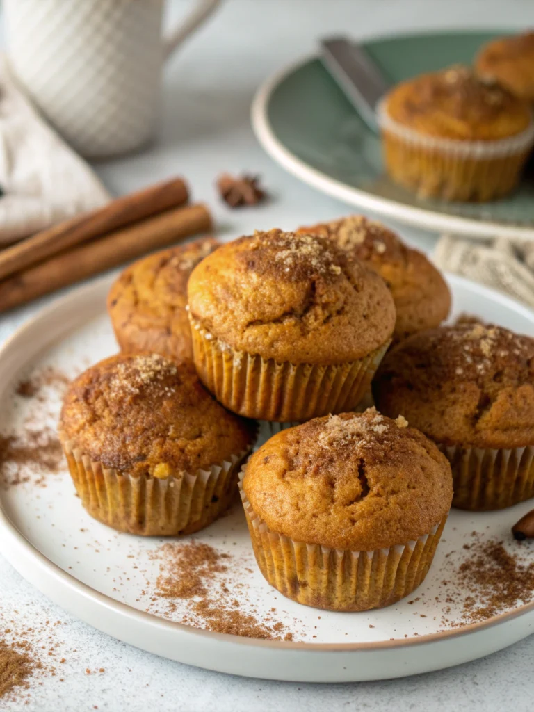 Pumpkin spice latte muffins