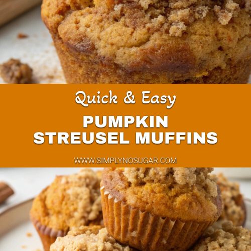 Pumpkin streusel muffins pinterest