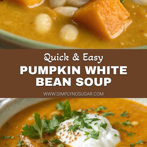 Pumpkin white bean soup pinterest
