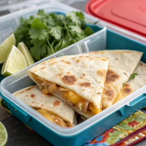 Quesadilla lunch box 1