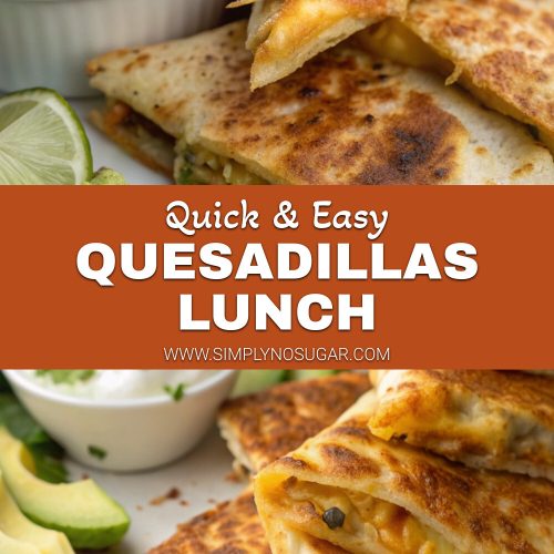 Quesadillas lunch pinterest