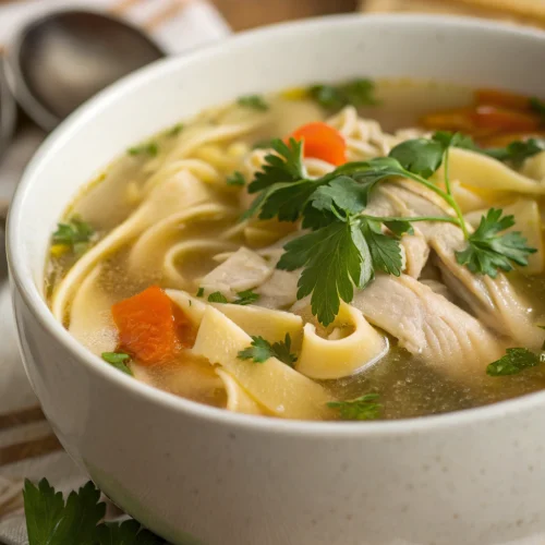 Quick and Easy Chicken Noodle Soup 1