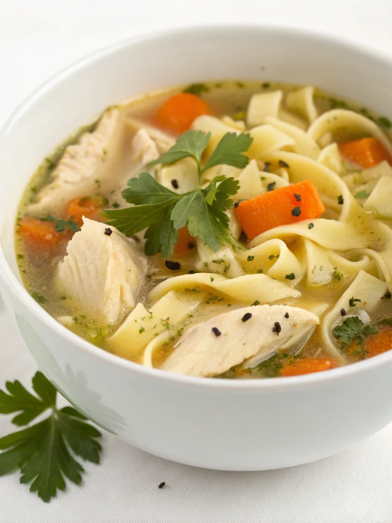 Quick and Easy Chicken Noodle Soup