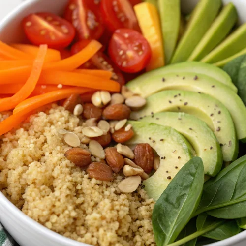 Quinoa Buddha bowl 1