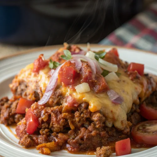 Sloppy Joe Casserole 1