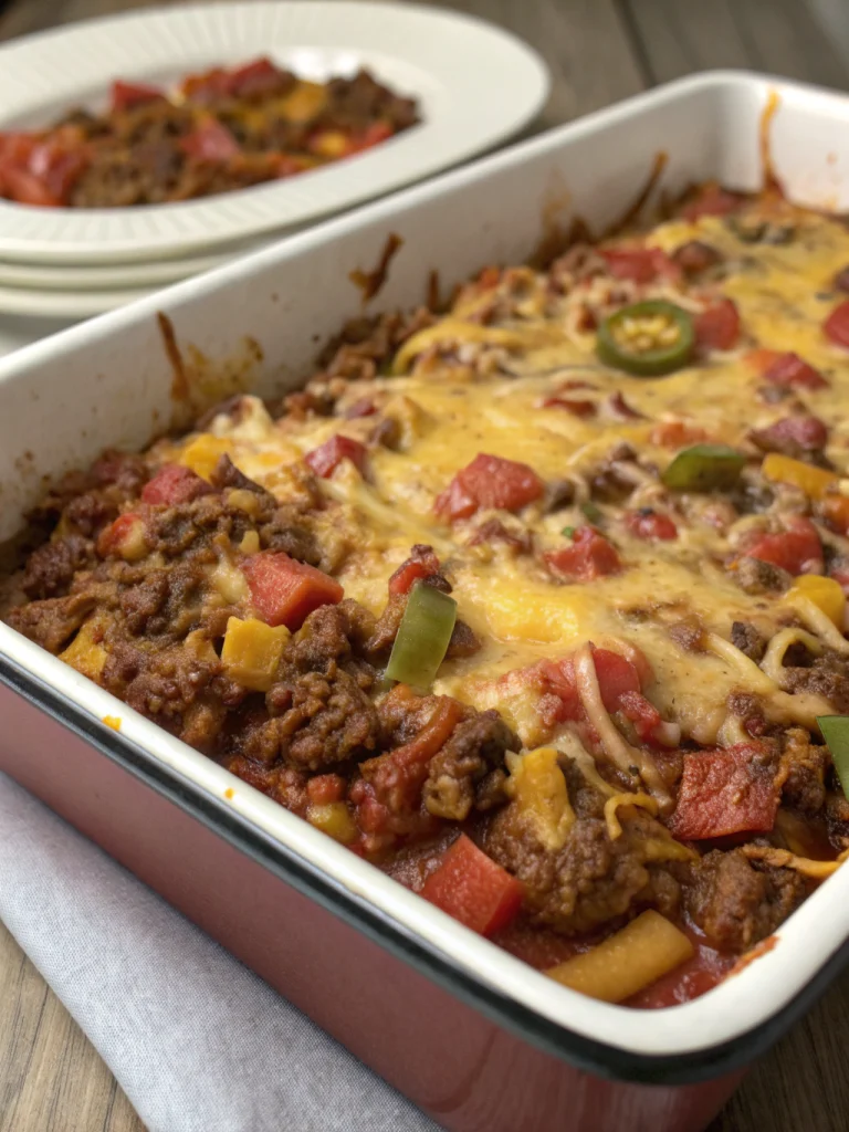 Sloppy Joe Casserole
