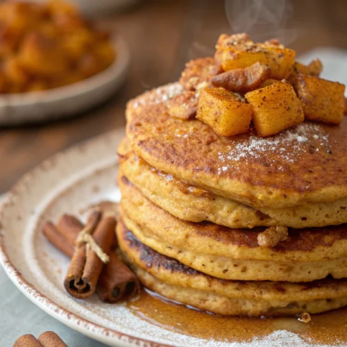 Sourdough Pumpkin Pancakes 1