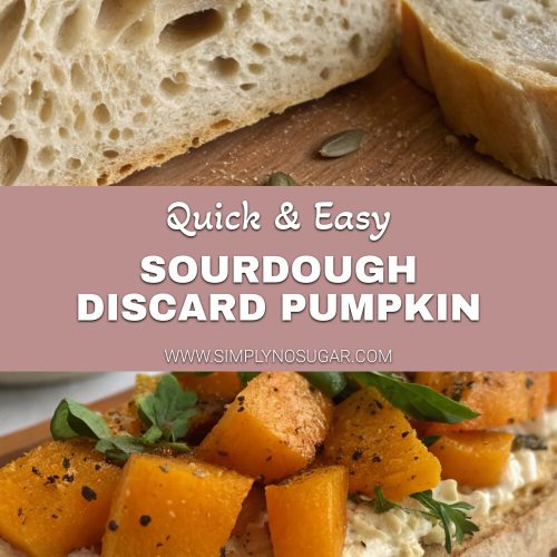 Sourdough discard pumpkin pinterest
