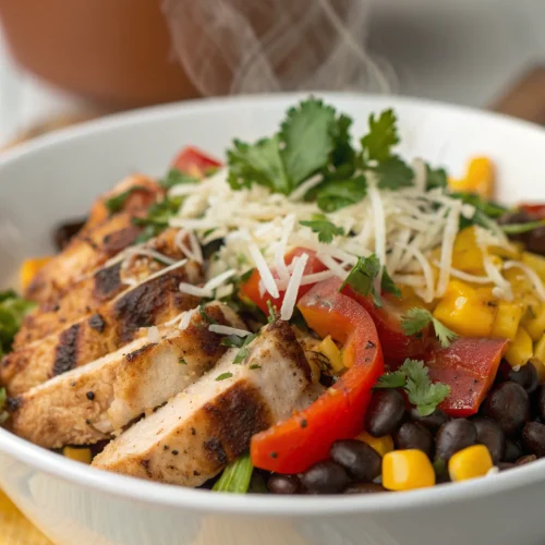 Southwest chicken bowl 1