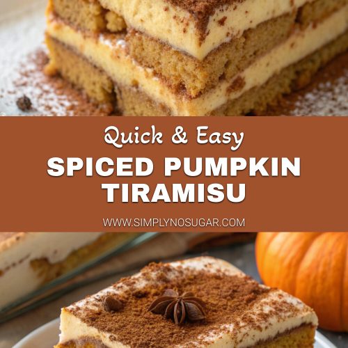 Spiced Pumpkin Tiramisu pinterest