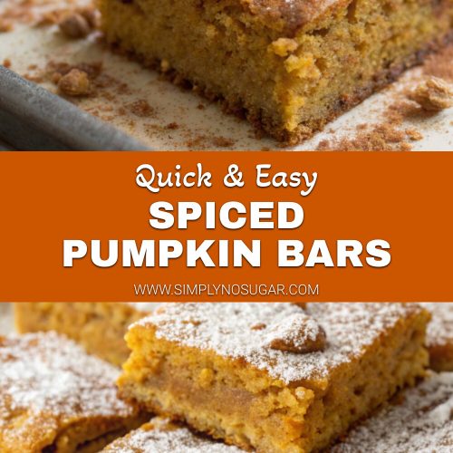 Spiced pumpkin bars pinterest