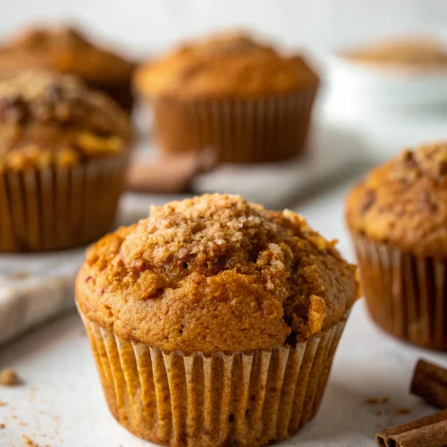 Spiced pumpkin muffins 1
