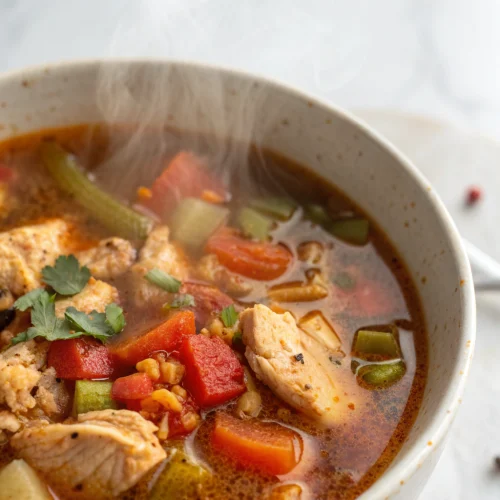 Spicy Chicken Soup 1