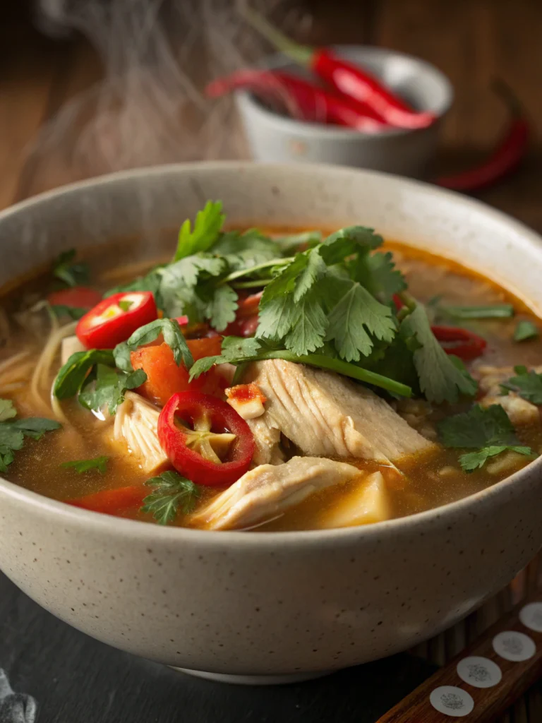 Spicy Chicken Soup