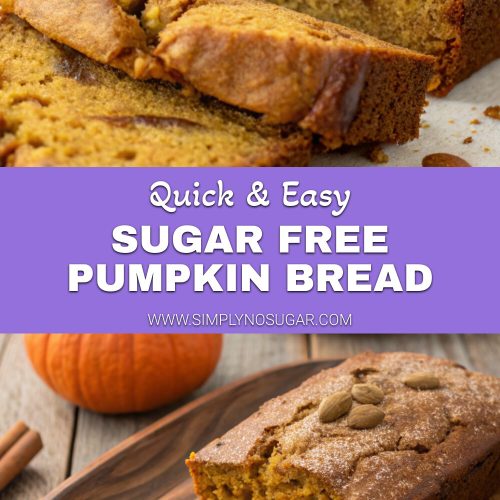 Sugar free pumpkin bread pinterest
