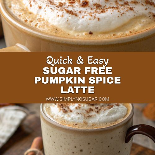 Sugar free pumpkin spice latte pinterest