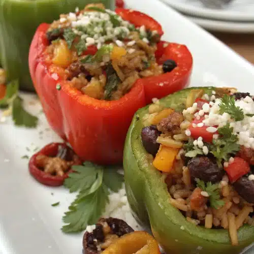 Vegetarian Stuffed Peppers 1