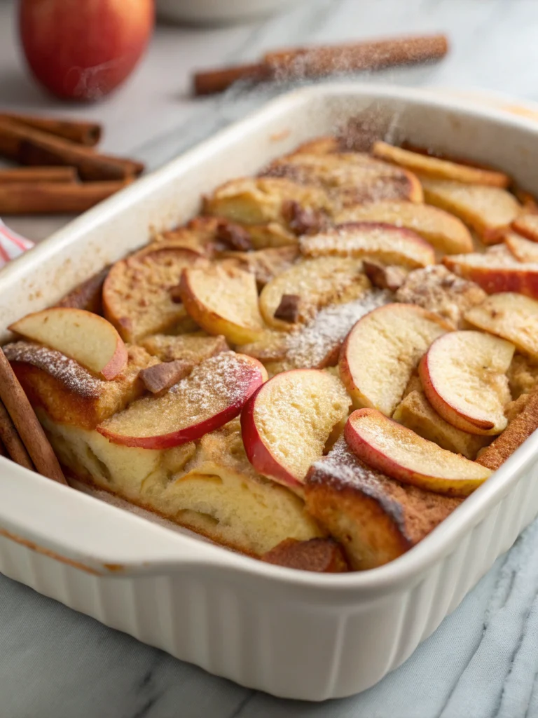 Apple Cinnamon French Toast Casserole
