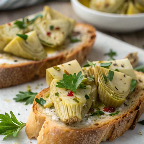 Artichoke Bruschetta 1
