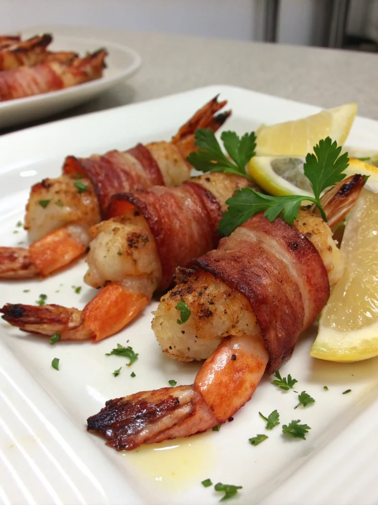 Bacon Wrapped Shrimp