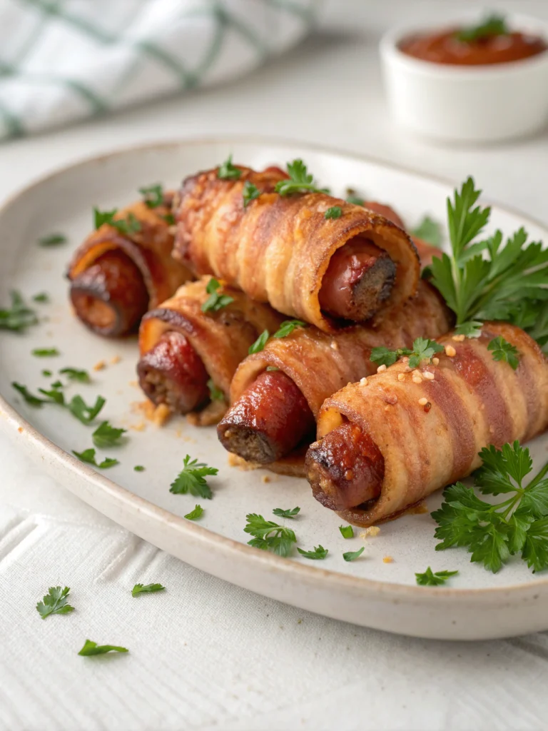Bacon Wrapped Smokies