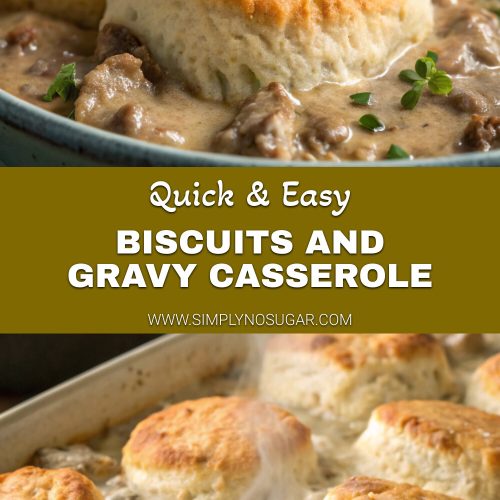 Biscuits and Gravy Casserole pinterest