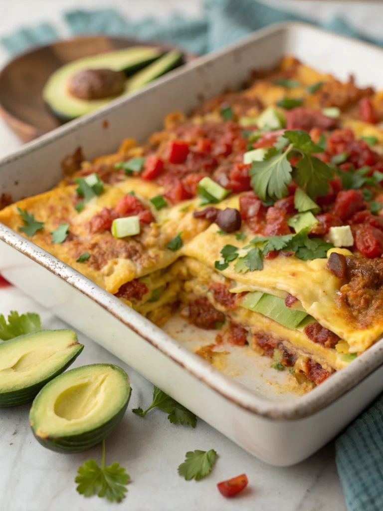 Breakfast Burrito Casserole