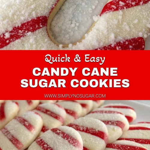 Candy Cane Sugar Cookies pinterest
