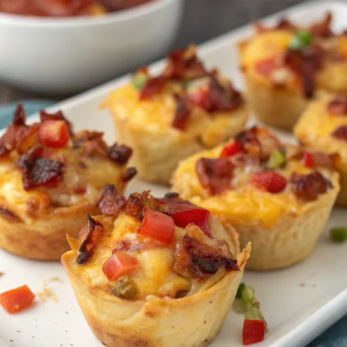 Cheesy Bacon Rotel Cups 1