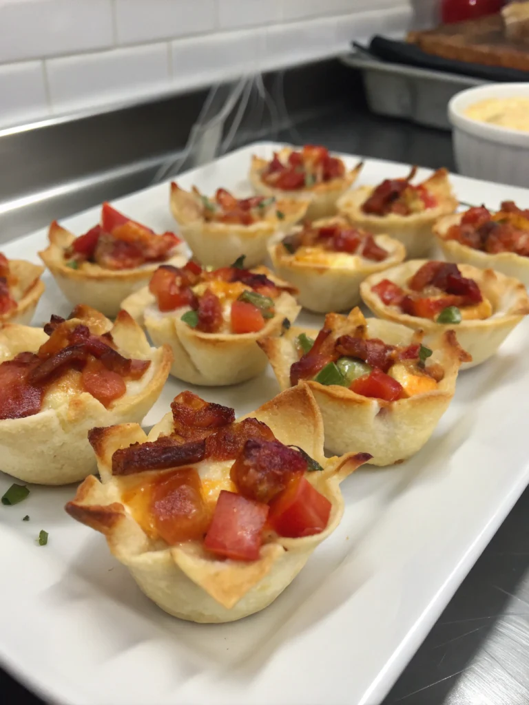 Cheesy Bacon Rotel Cups