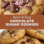 Chocolate Sugar Cookies pinterest