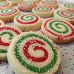 Christmas Pinwheel Sugar Cookies 1