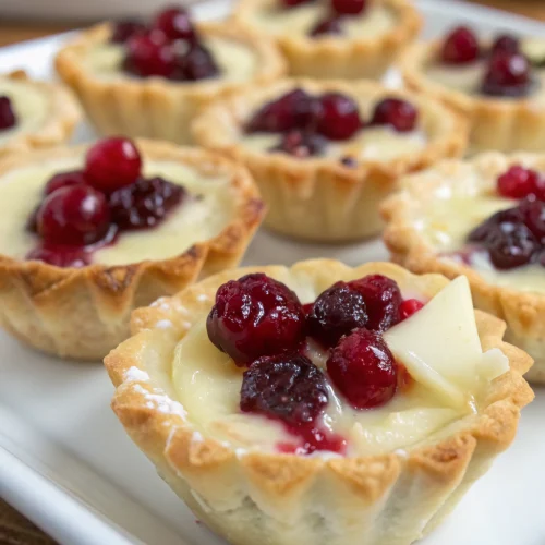 Cranberry Brie Bites 1