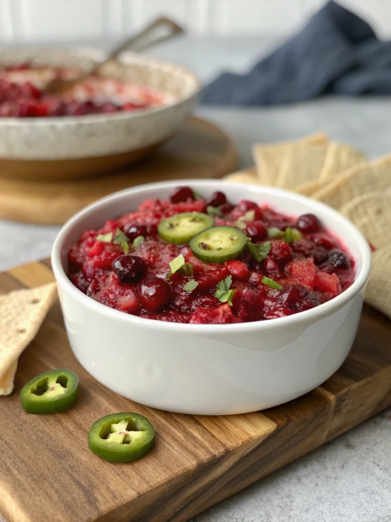 Cranberry Jalapeño Dip
