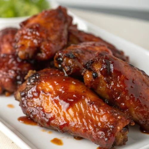 Crockpot BBQ Chicken Wings 1