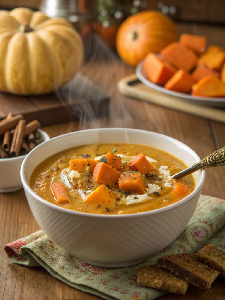 Crockpot Butternut Squash Soup