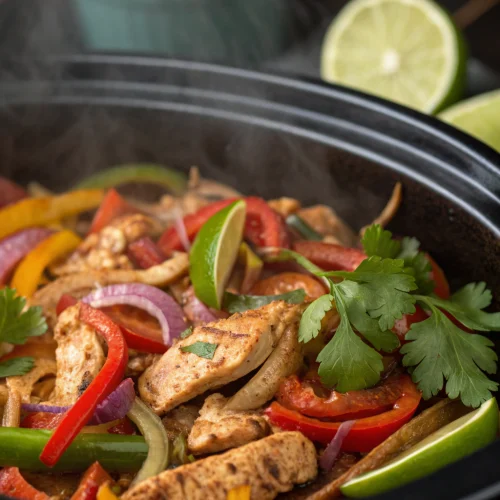 Crockpot Chicken Fajitas 1
